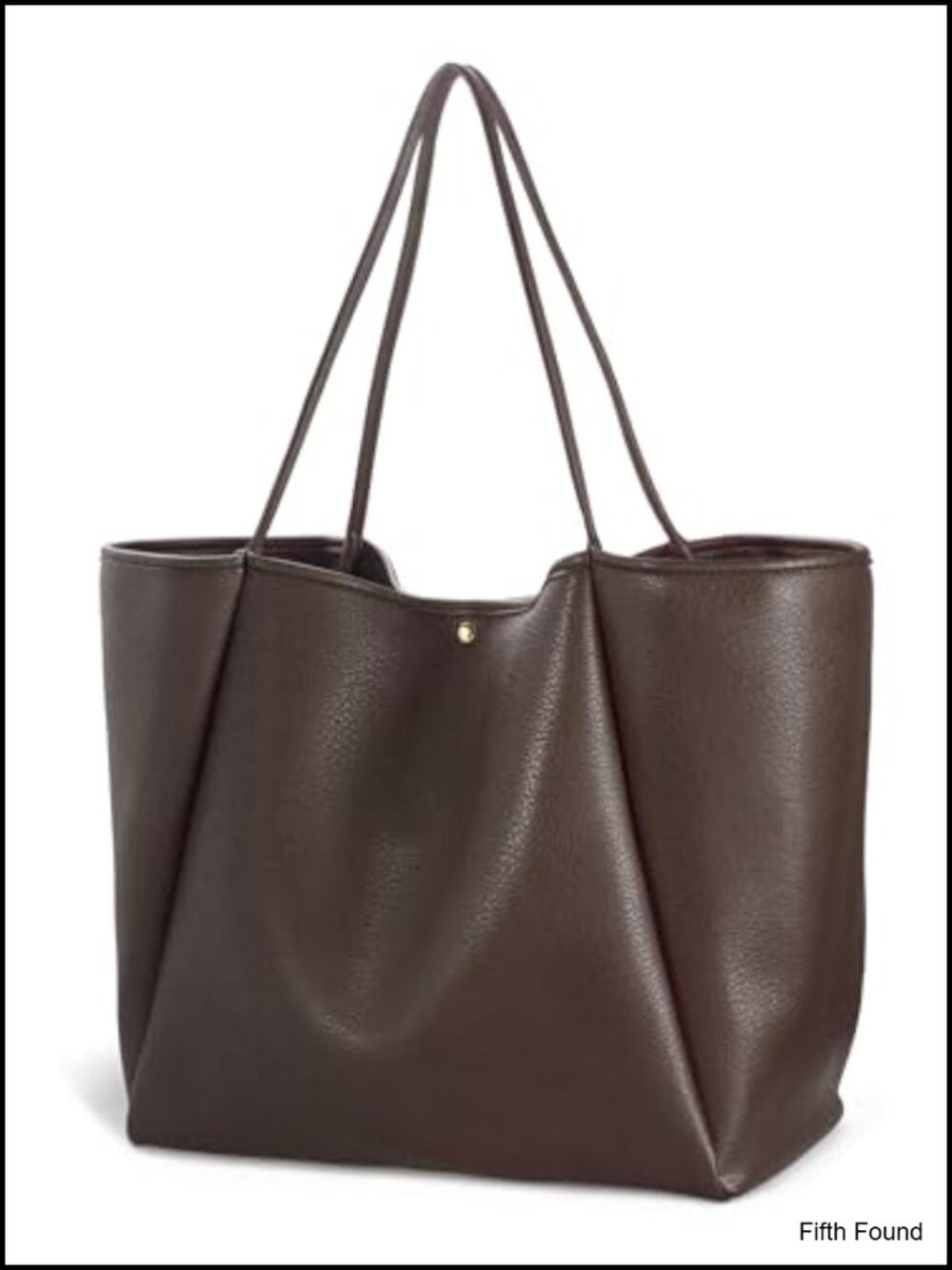 Oversize PU Leather Tote Women Weekender Bag Shopper Handbag Travel Purse